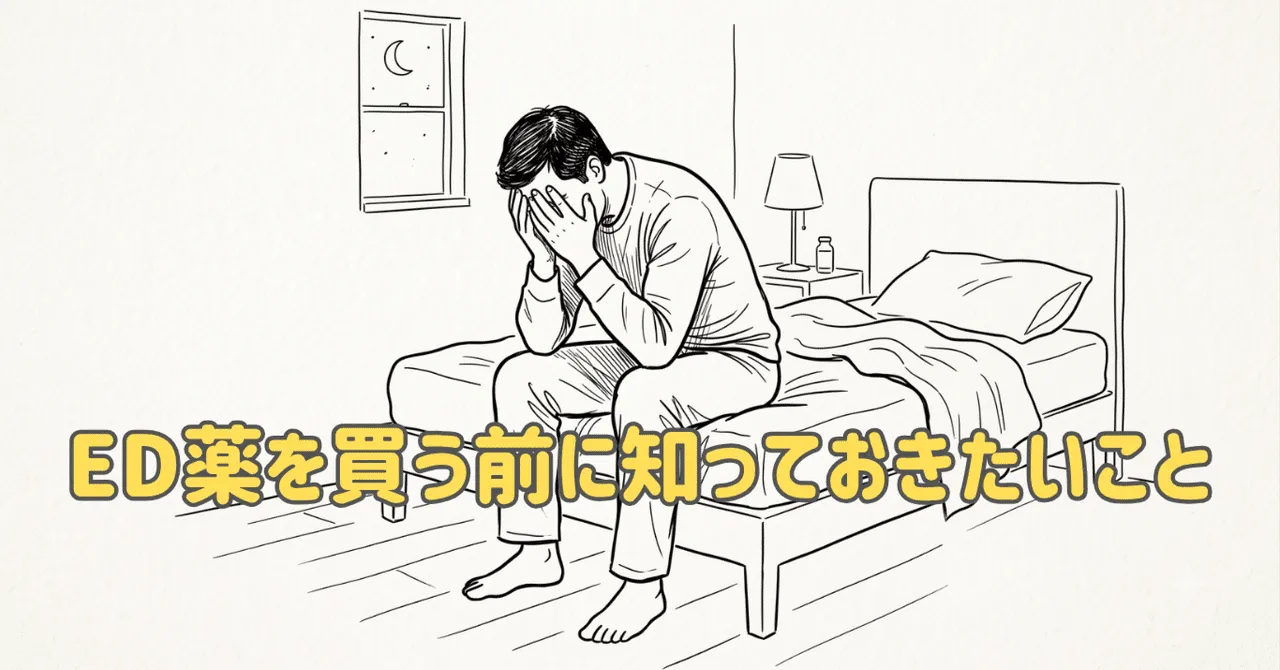 その「言いにくい不調」、実は内科の守備範囲ですーED治療薬が薬局に並んだ今、内科医が伝えたいこと